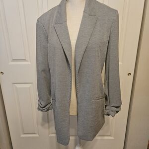 Nine West Classic Checkered Blazer